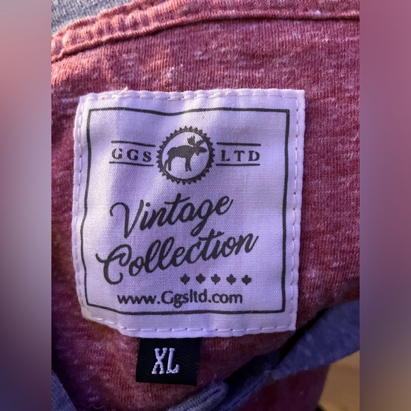 Vintage looking long sleeve Jasper hooded tee size XL - Picture 6 of 6